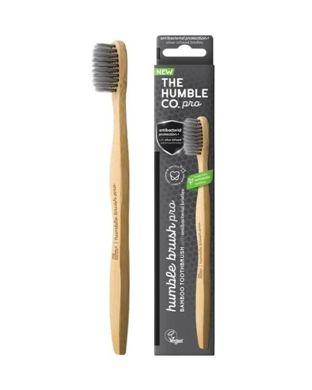 HUMBLE ČETKICA BAMBUS SOFT- ANTIBACTER.SILVER 890PR03 