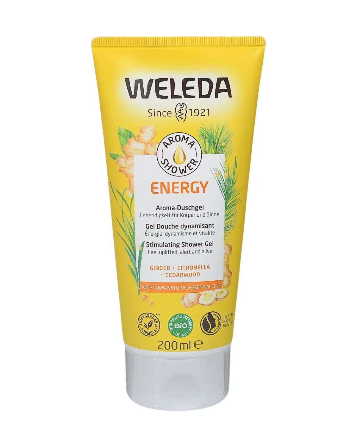 WELEDA GEL ZA TUŠIRANJE ENERGY 200ML 