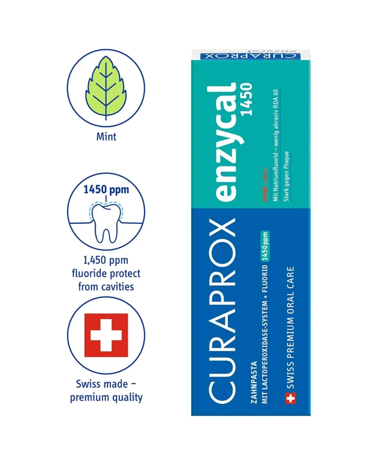 CURAPROX ENZYCAL 1450 PASTA ZA ZUBE 75 ML 