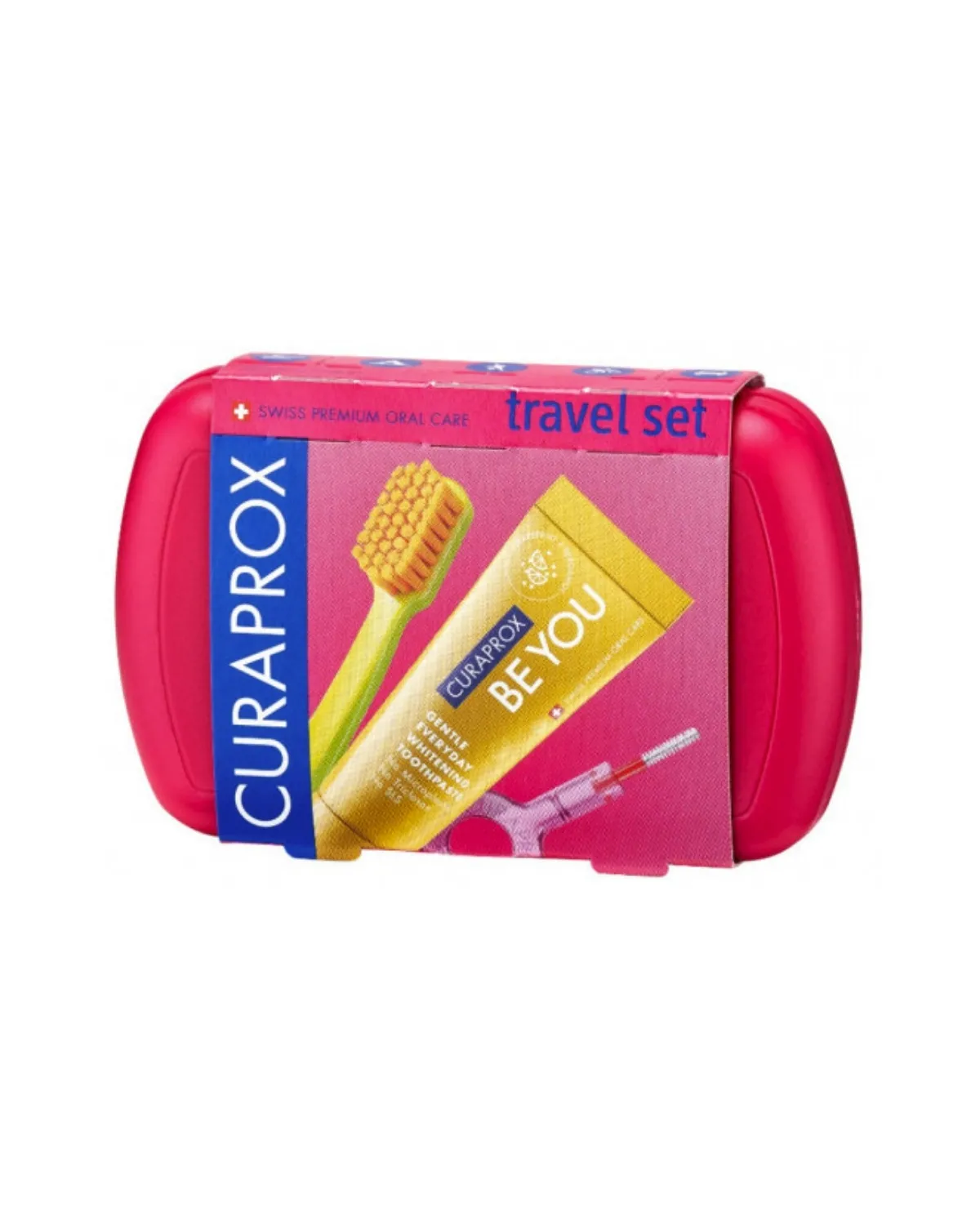 CURAPROX SET ZA PUTOVANJA BE YOU - CRVENA (CPS 