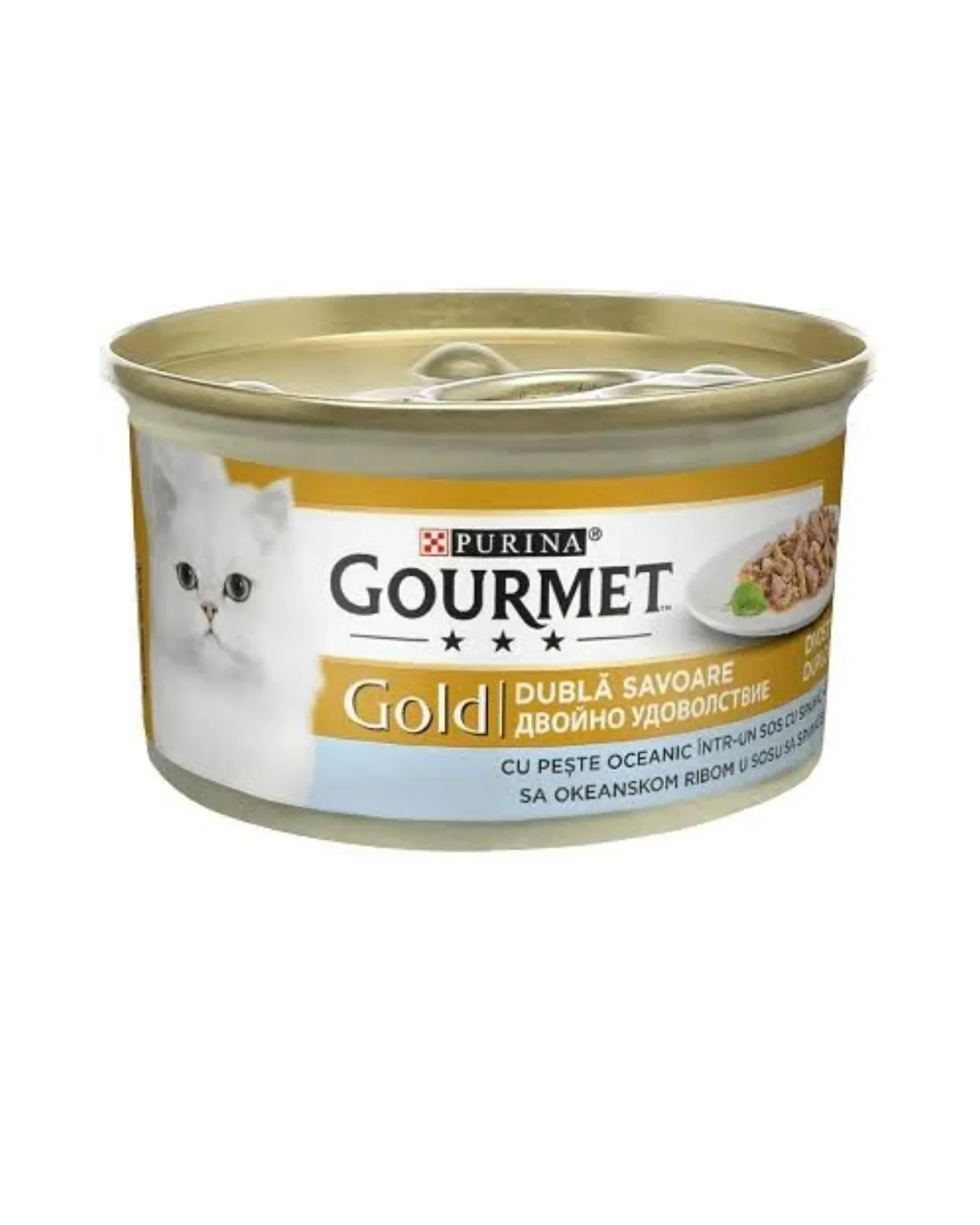 GOURMET GOLD OKEANSKA RIBA I SPANAC 85G 