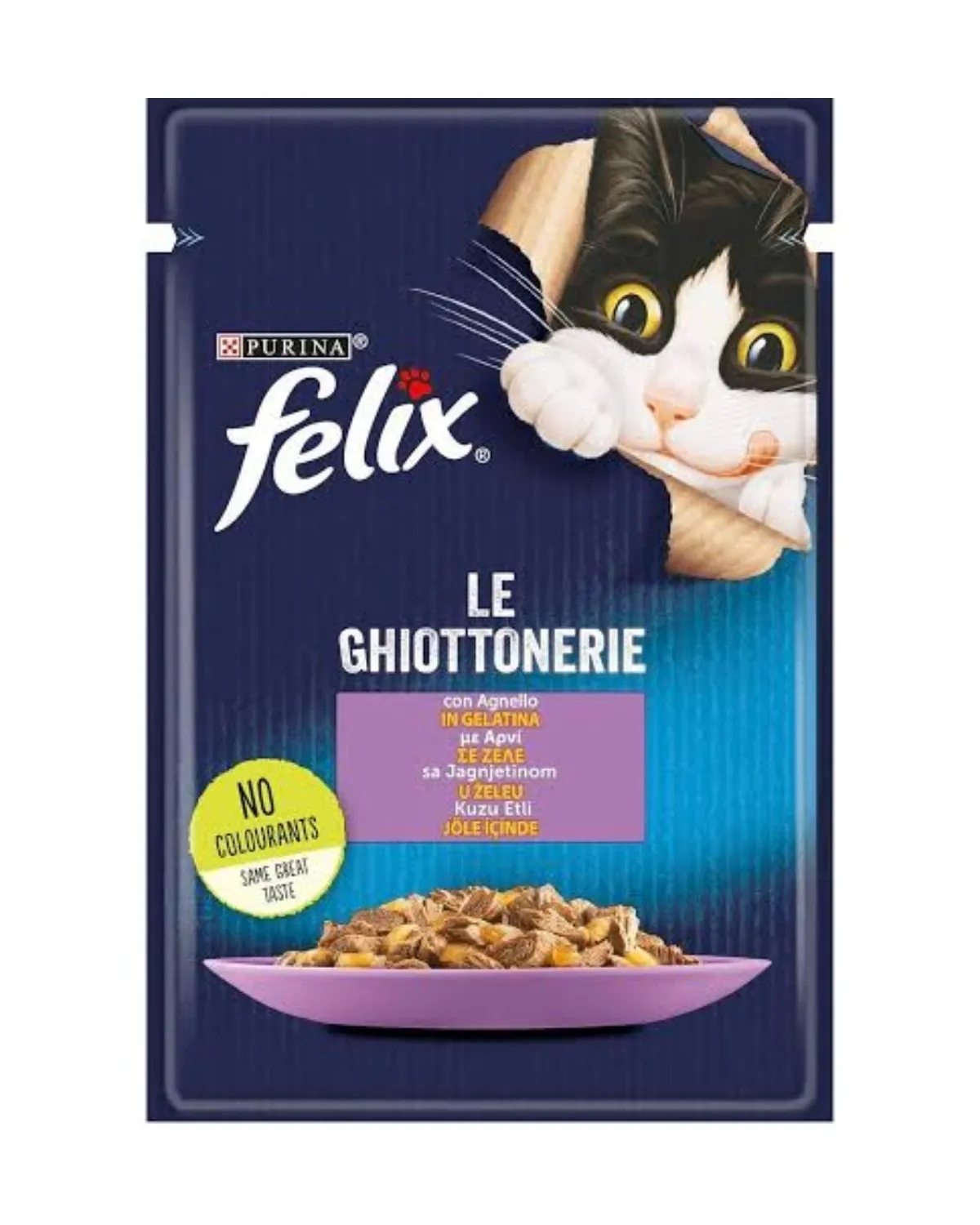 FELIX AGAIL GIJ LAMB POUCH 26X80G IT 