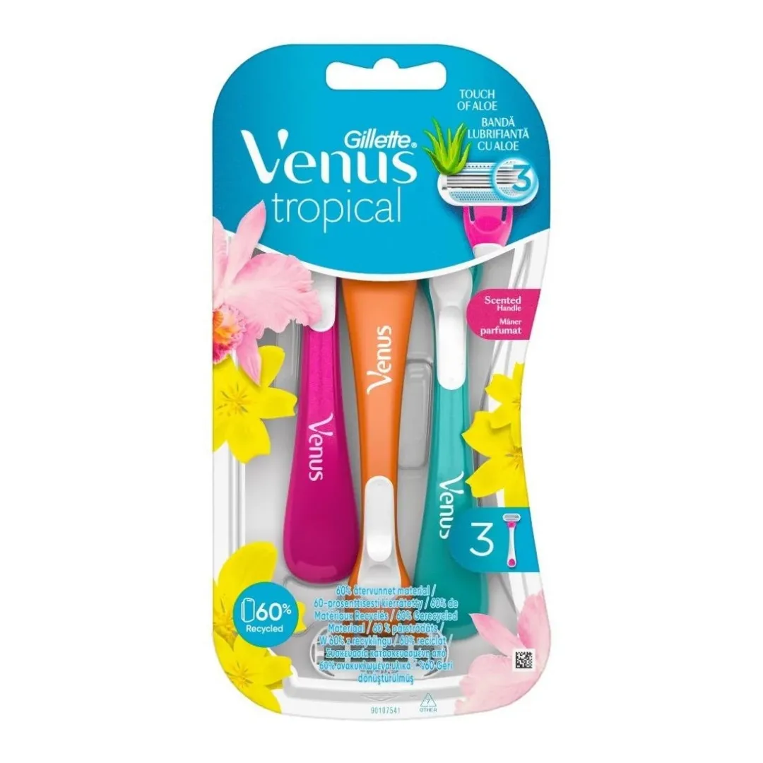 VENUS BRIJAC 3 TROPICAL 3 PCS