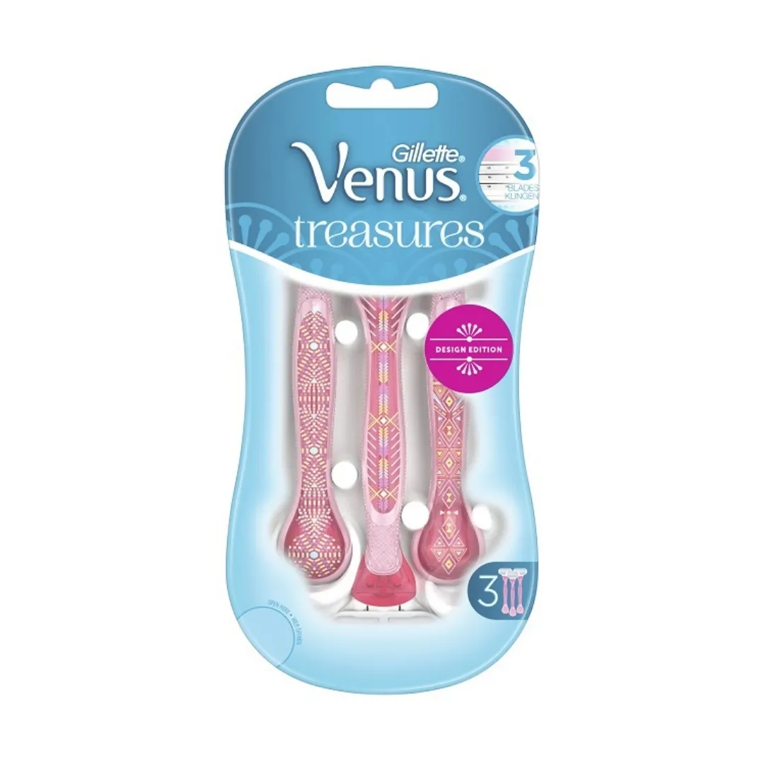 VENUS BRIJAC 3 TREASURE PINK 3PCS