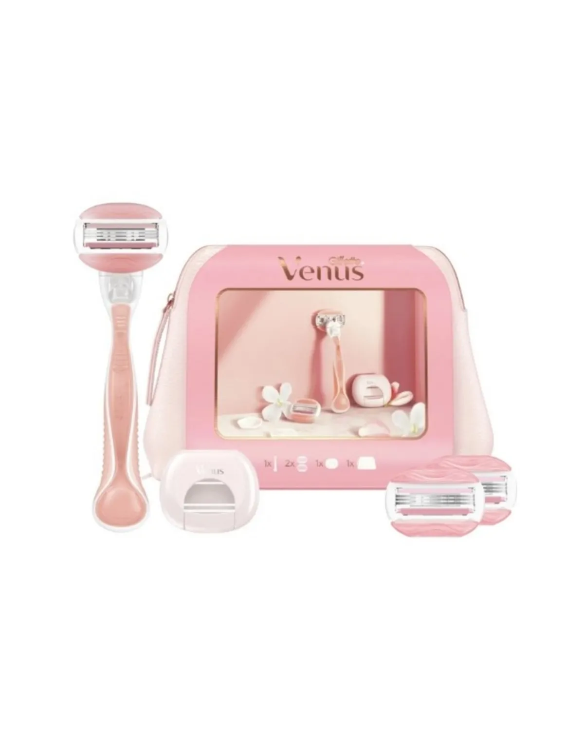 GILLETTE KOM. XMAS21 VENUS COMFORT GLIDE H+2 + COVER + BAG