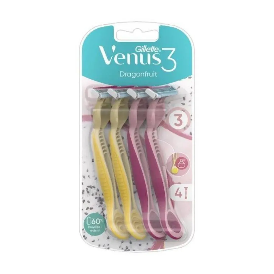 VENUS BRIJAC 3 PLUS DRAGONFRUIT 4 PCS