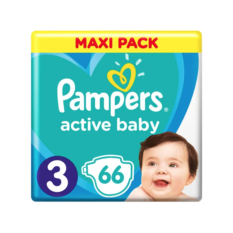 PAMPERS PELENE ACT BABY 3 MIDI VPP 66KOM