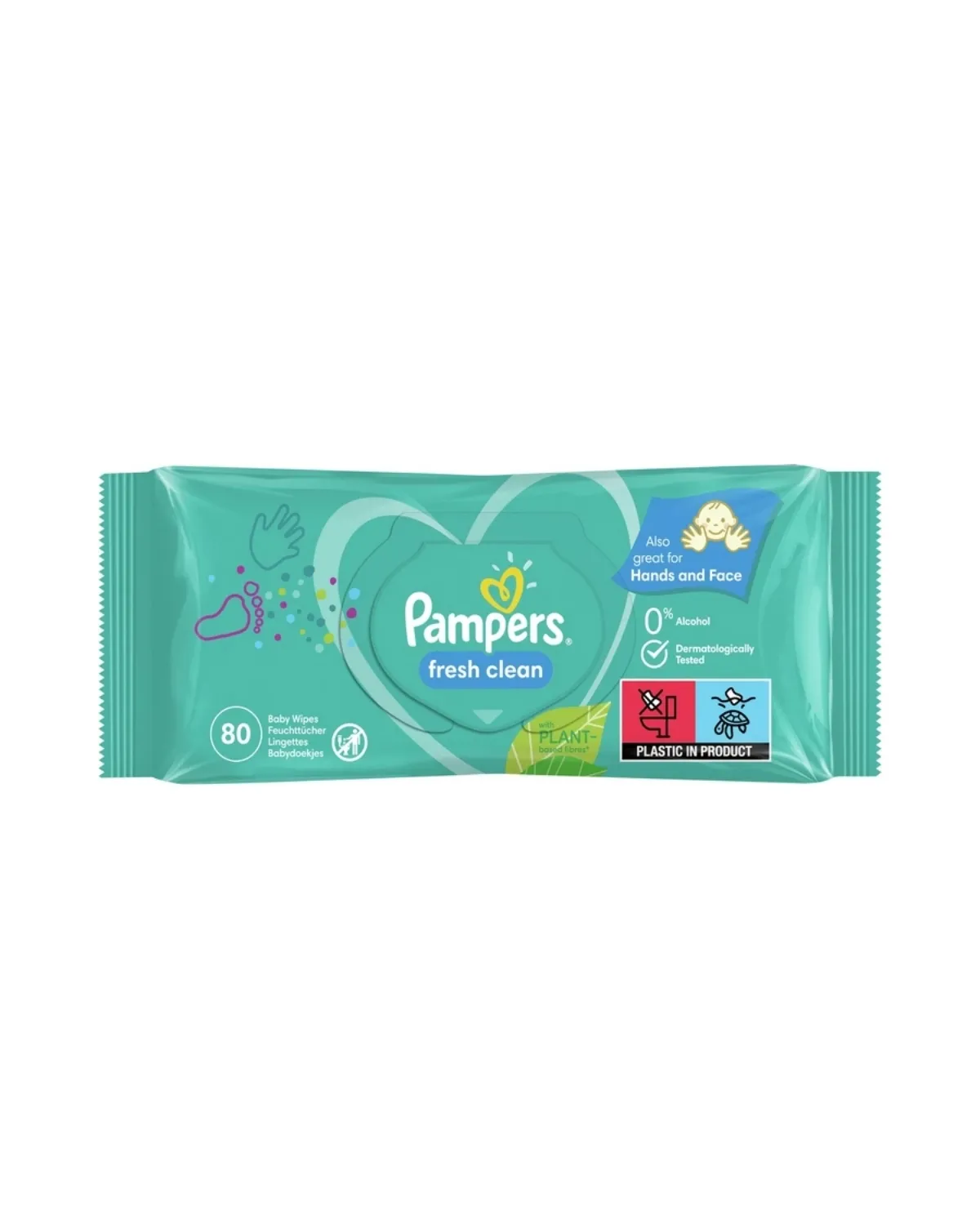 PAMPERS MARAMICE FRESH CLEAN 80 KOM 