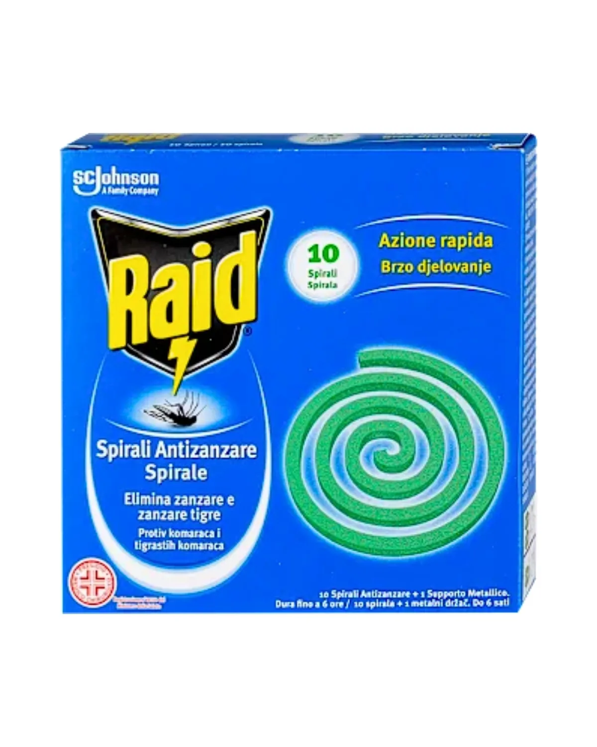 RAID SPIRALE PROTIV KOMARACA - 10 KOMADA 