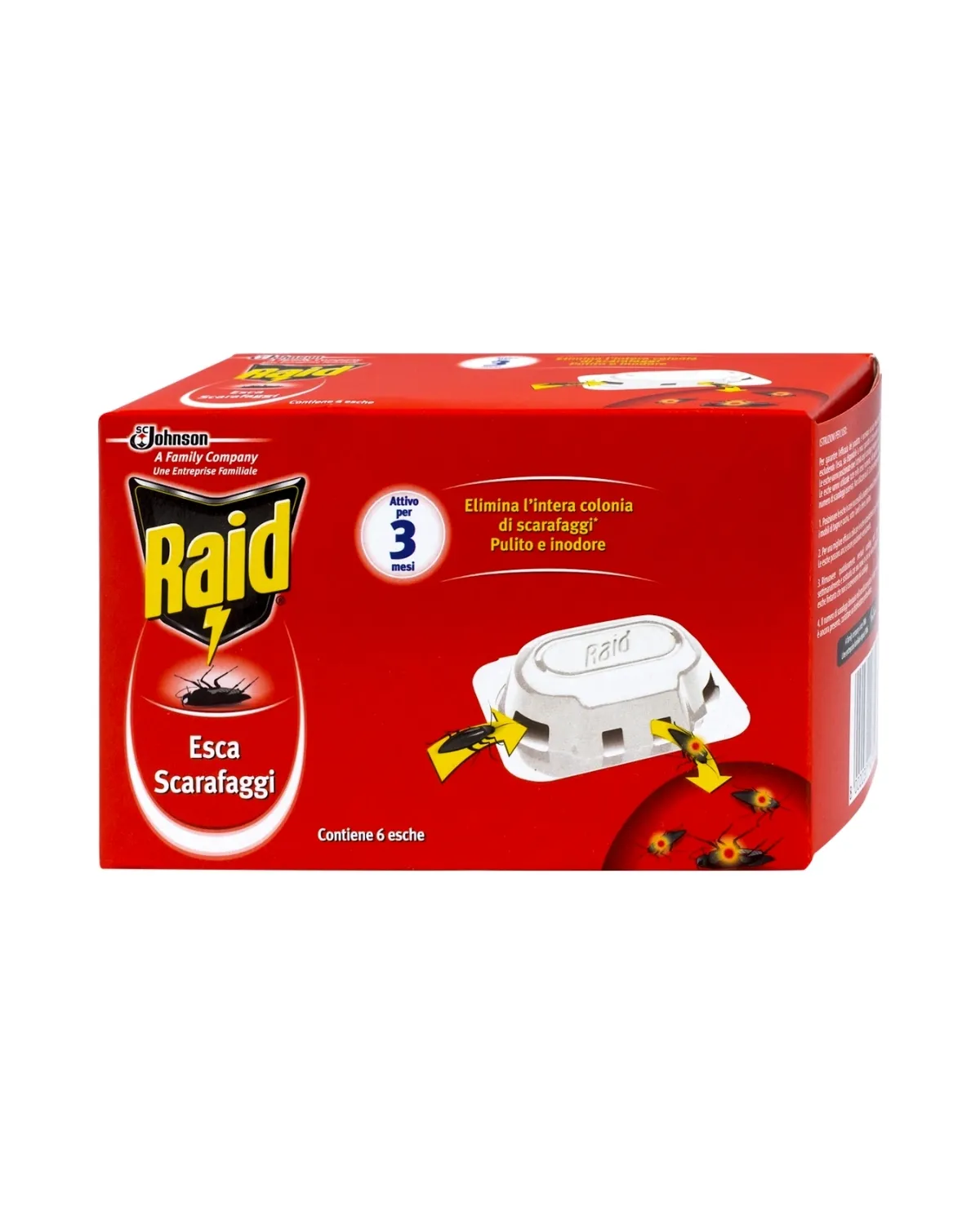 RAID INSEKTICID ZAMKA ZA BUBAŠVABE 6/1 
