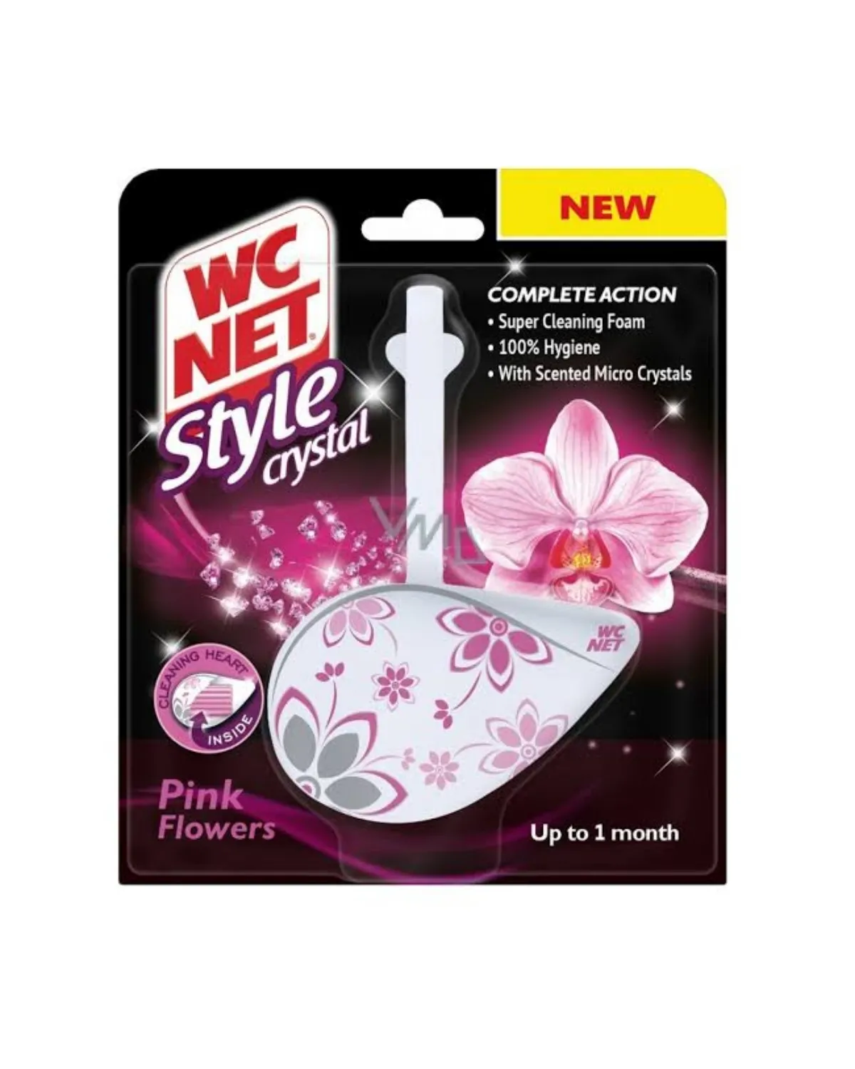 WC NET ČVRSTI ULOŽAK STYLE CRISTAL PINK 65GR 
