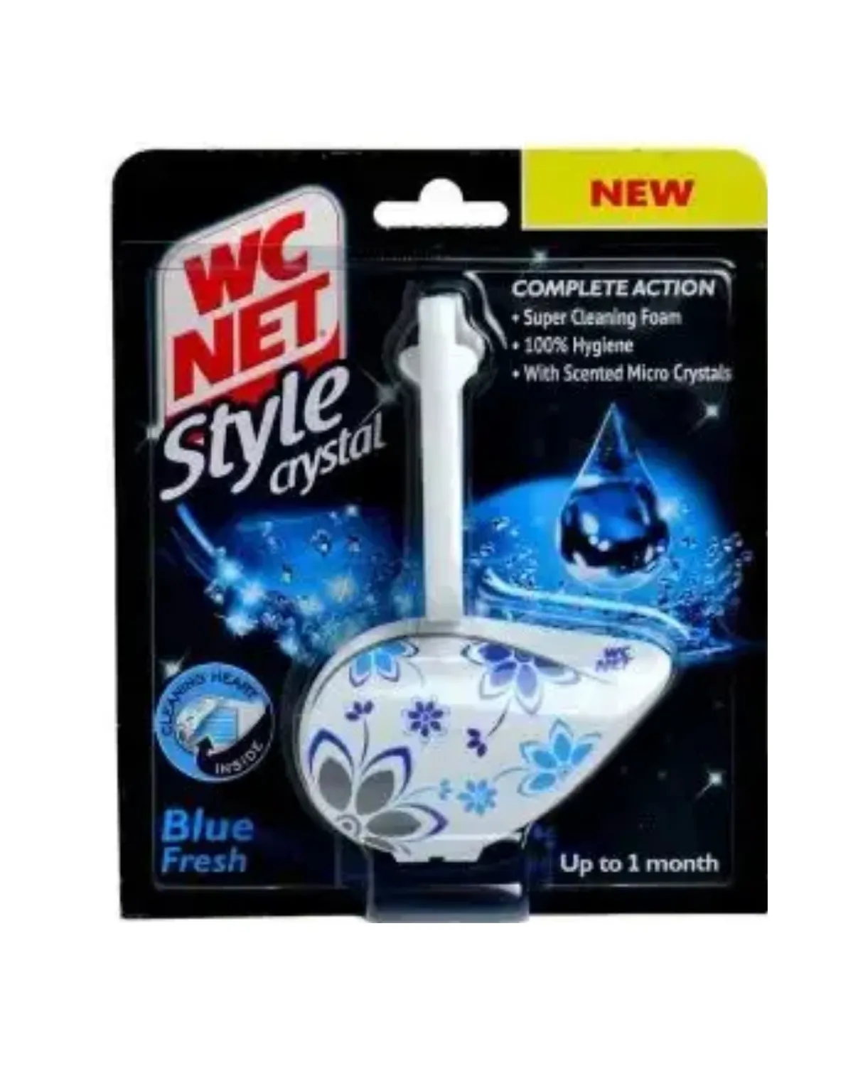 WC NET ČVRSTI ULOŽAK STYLE CRISTAL BLUE 65GR 