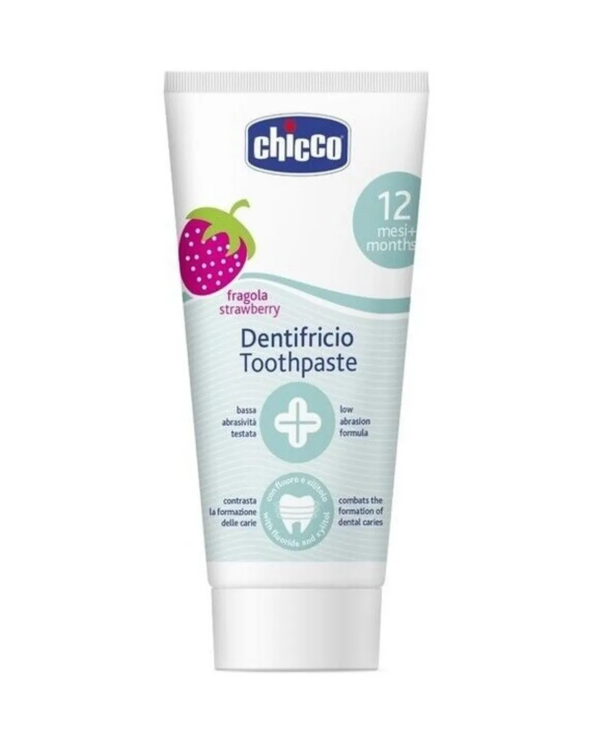 CHICCO ZUBNA PASTA JAGODA 50ML 12+ N 