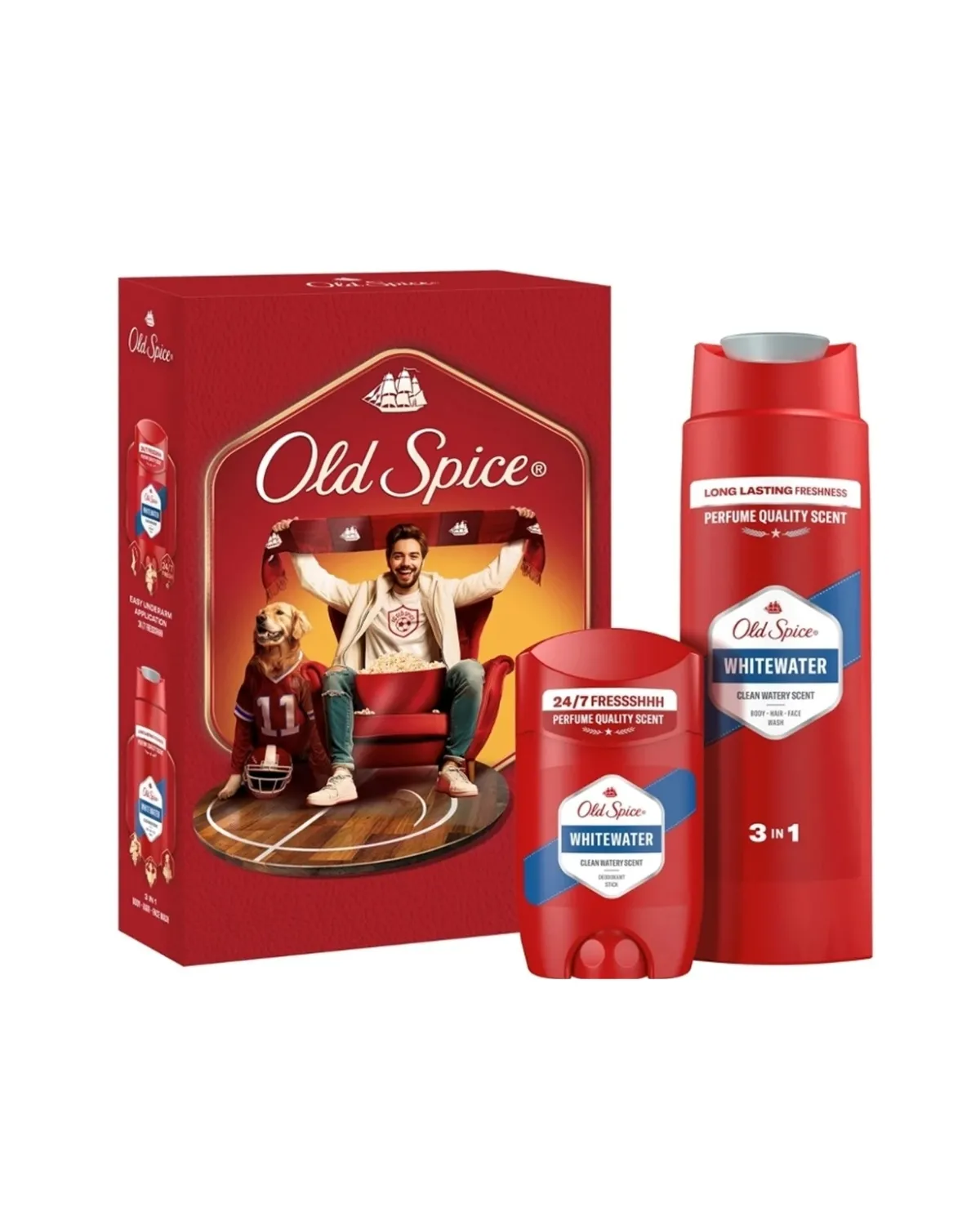 OLD SPICE SET GIFT WHITEWATER (ST+SG) 