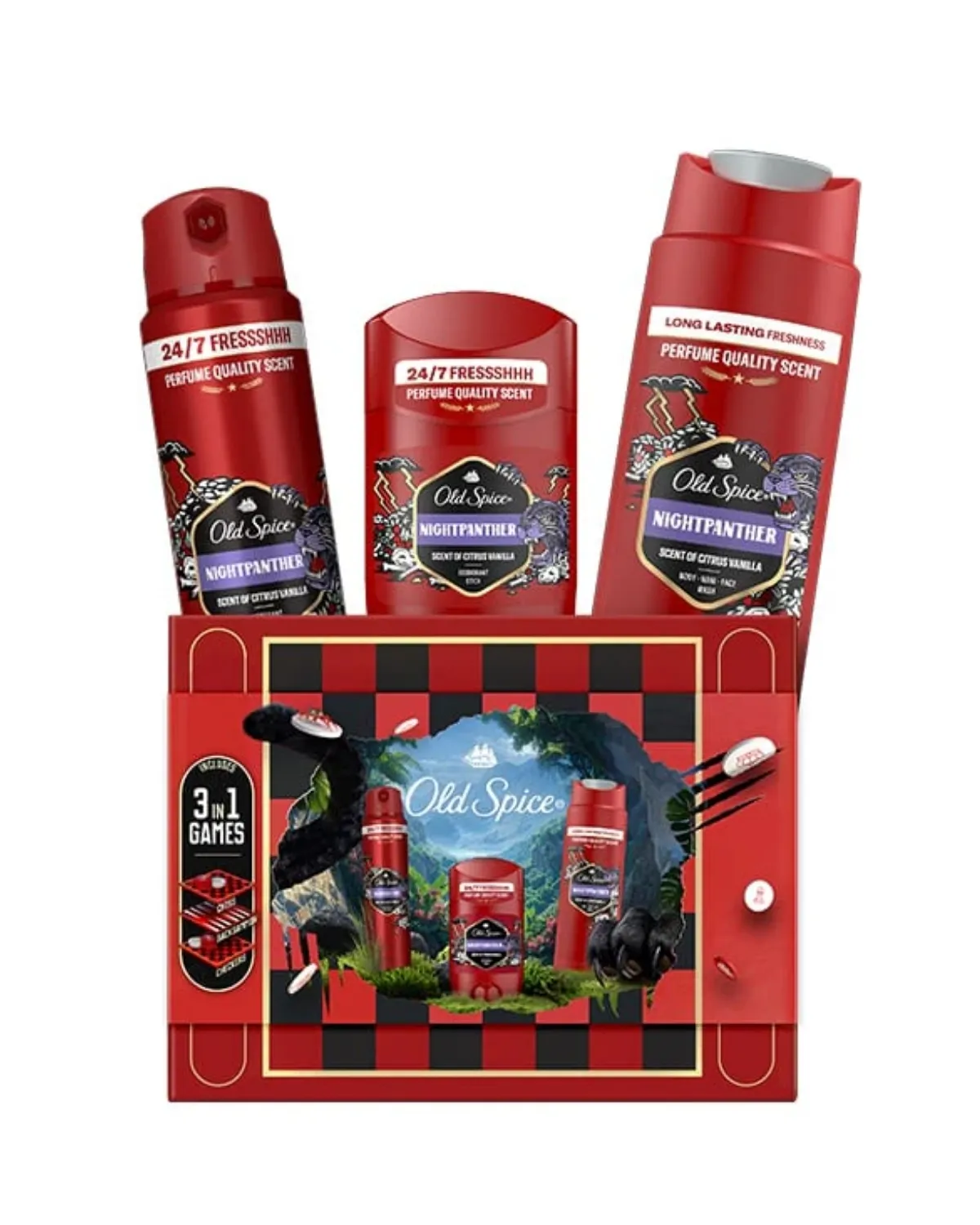 OLD SPICE SET GIFT NIGHTPANTER (ST+SP) 