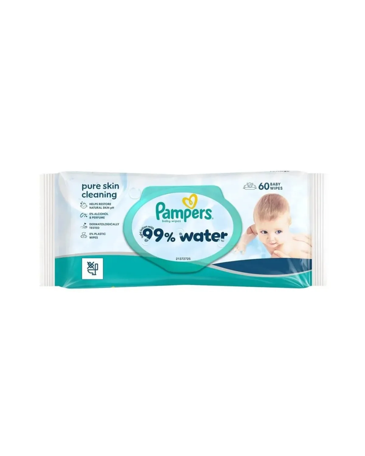 PAMPERS MARAMICE WATER 60 KOM 