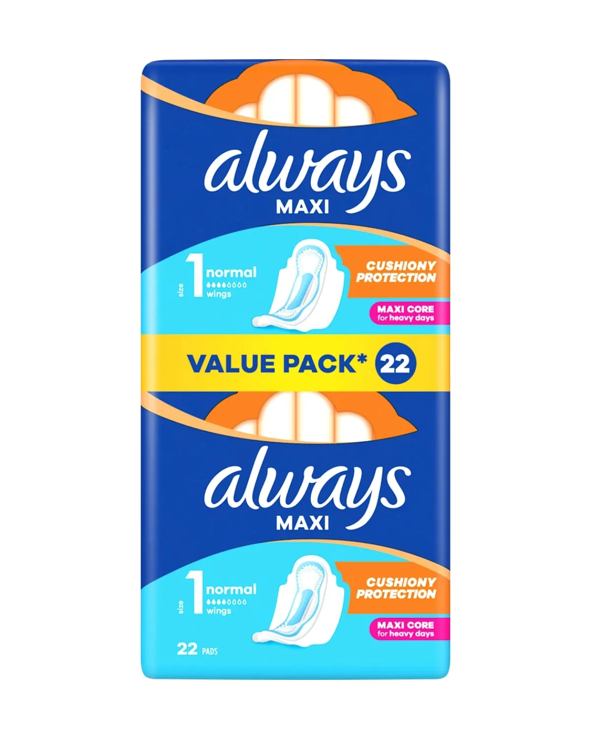 ALWAYS NORMAL HIGIJENSKI ULOŠCI - VALUE PACK 22 KOMADA 
