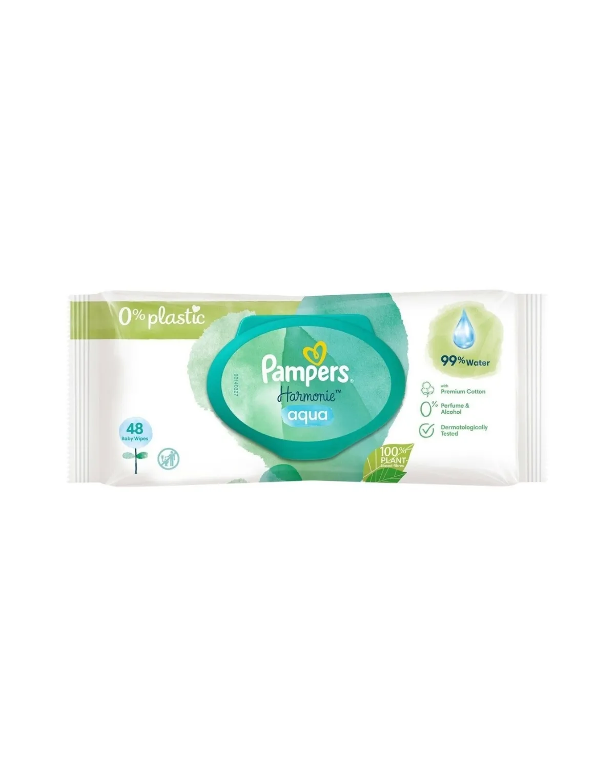 PAMPERS VL. MARAMICE HARMONIE AQUA PLASTIC 48PCS 
