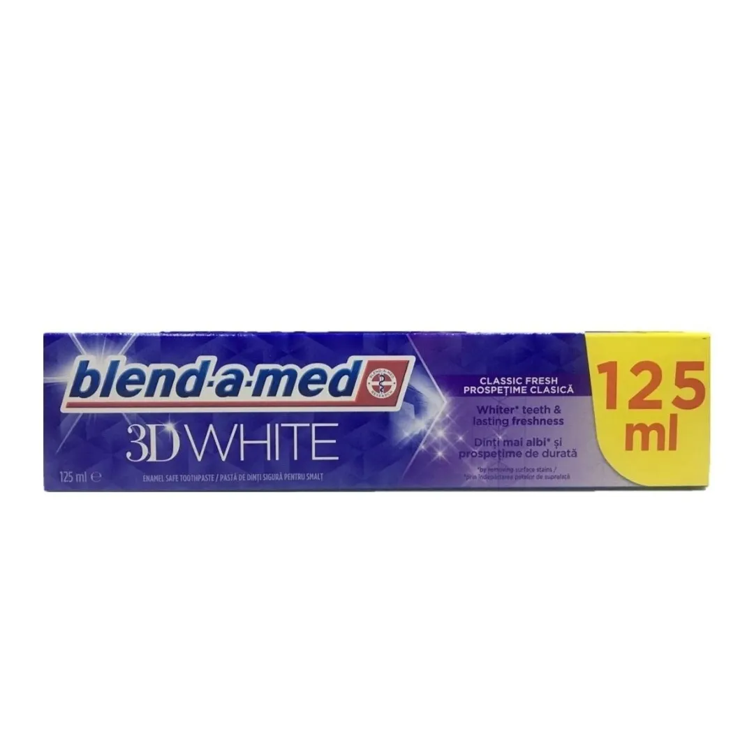 BLEND-A-MED 3D WHITE 125ML