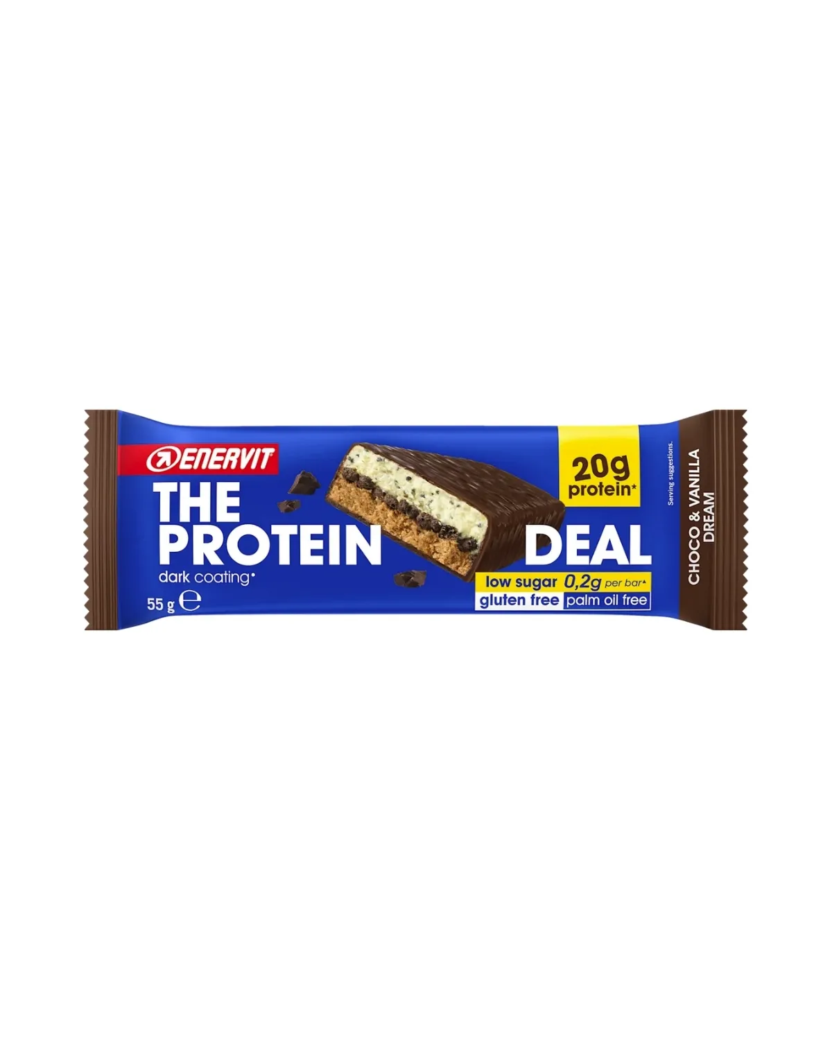 ENERVIT THE PROTEIN DEAL CHOCO VANILLA 55G 
