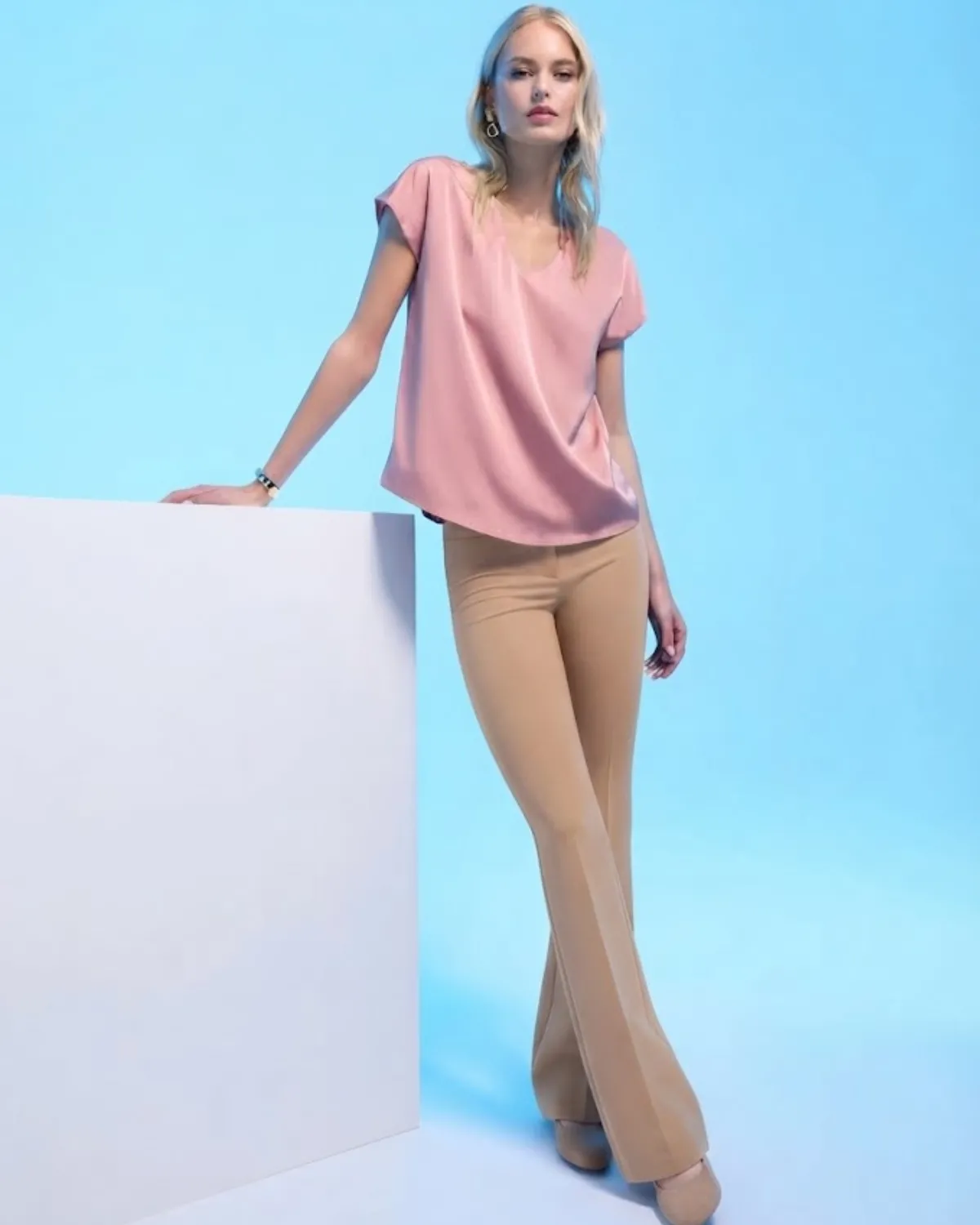 SISI PANTALONE FREESTYLE Y809 BEIGE L 