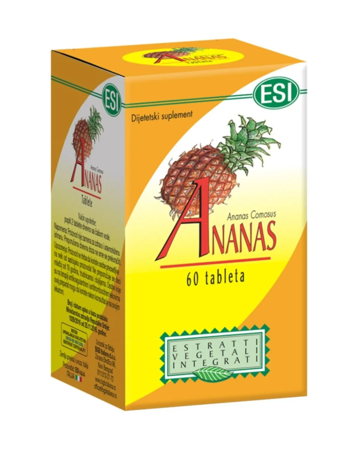 ANANAS 60 TABLETA 