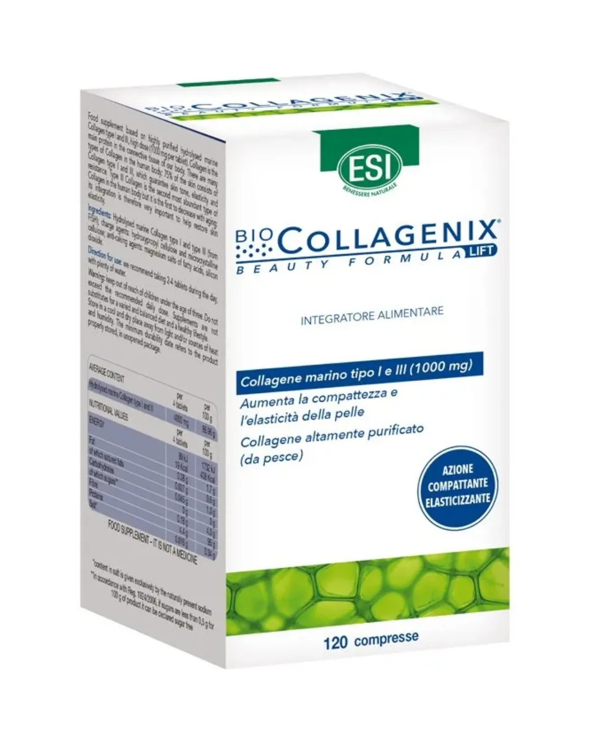 BIOCOLLAGENIX 120 TABLETA 