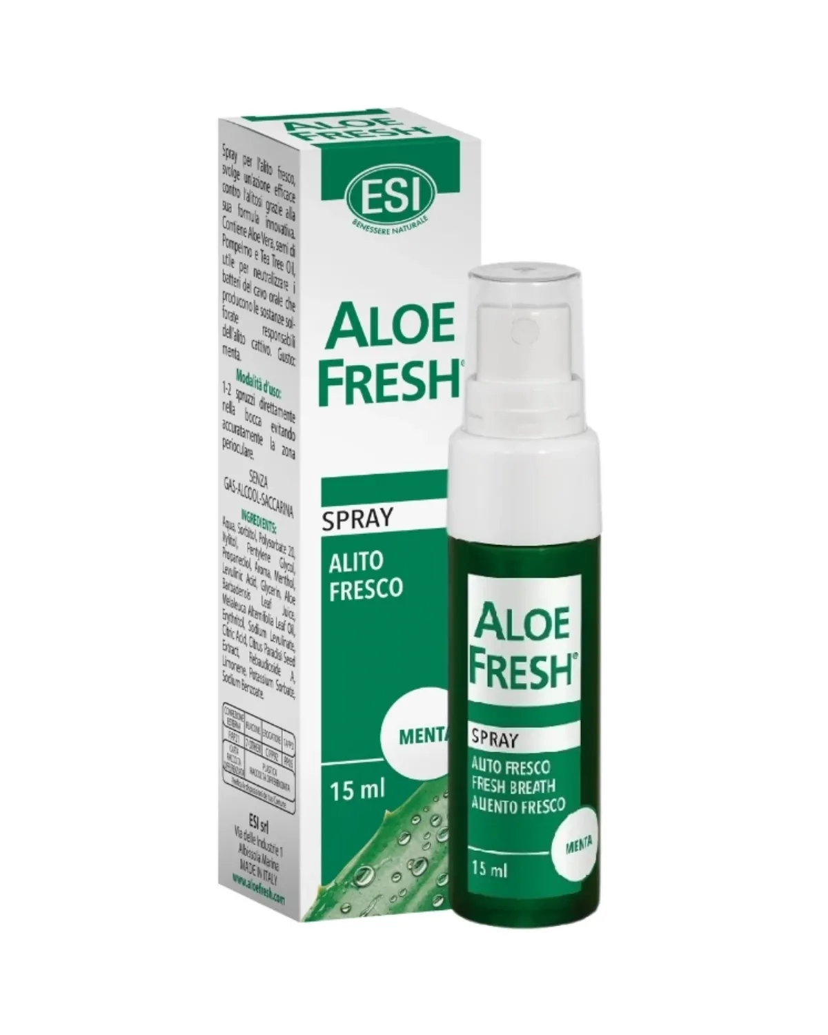 ALOE OSVEZAVAJUCI SPREJ ZA USTA 15 ML 