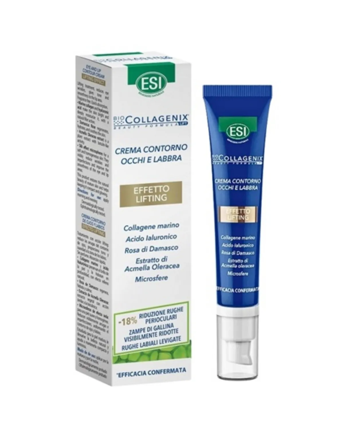 BIOCOLLAGENIX KREMA ZA BORE OKO OČIJU I USANA 15 ML 
