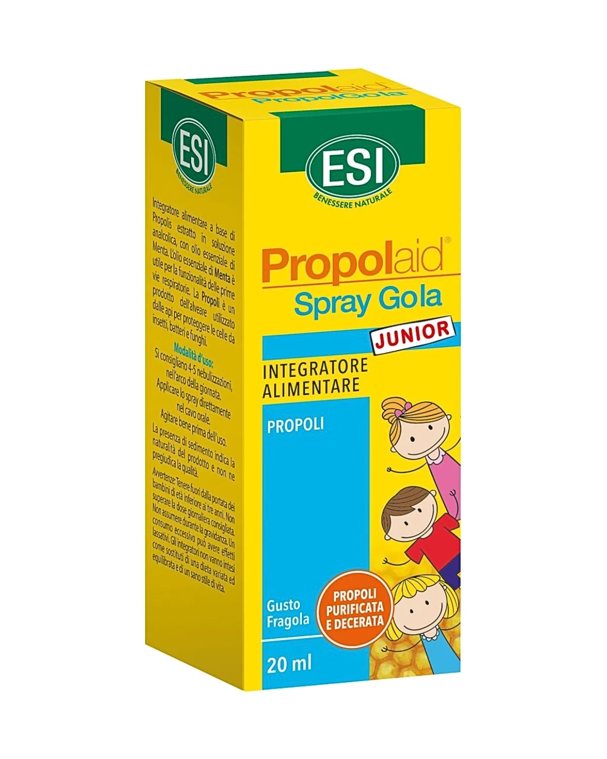 PROPOLGOLA SPREJ ZA GRLO JUNIOR SA UKUSOM JAGODE 20ML 