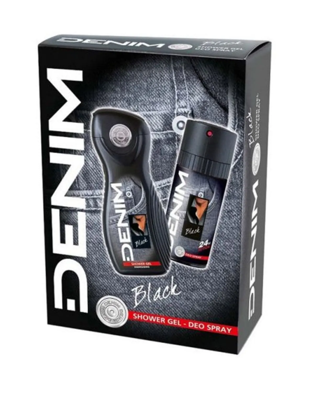 DENIM KOMPLET BLACK DEO+KUPKA 