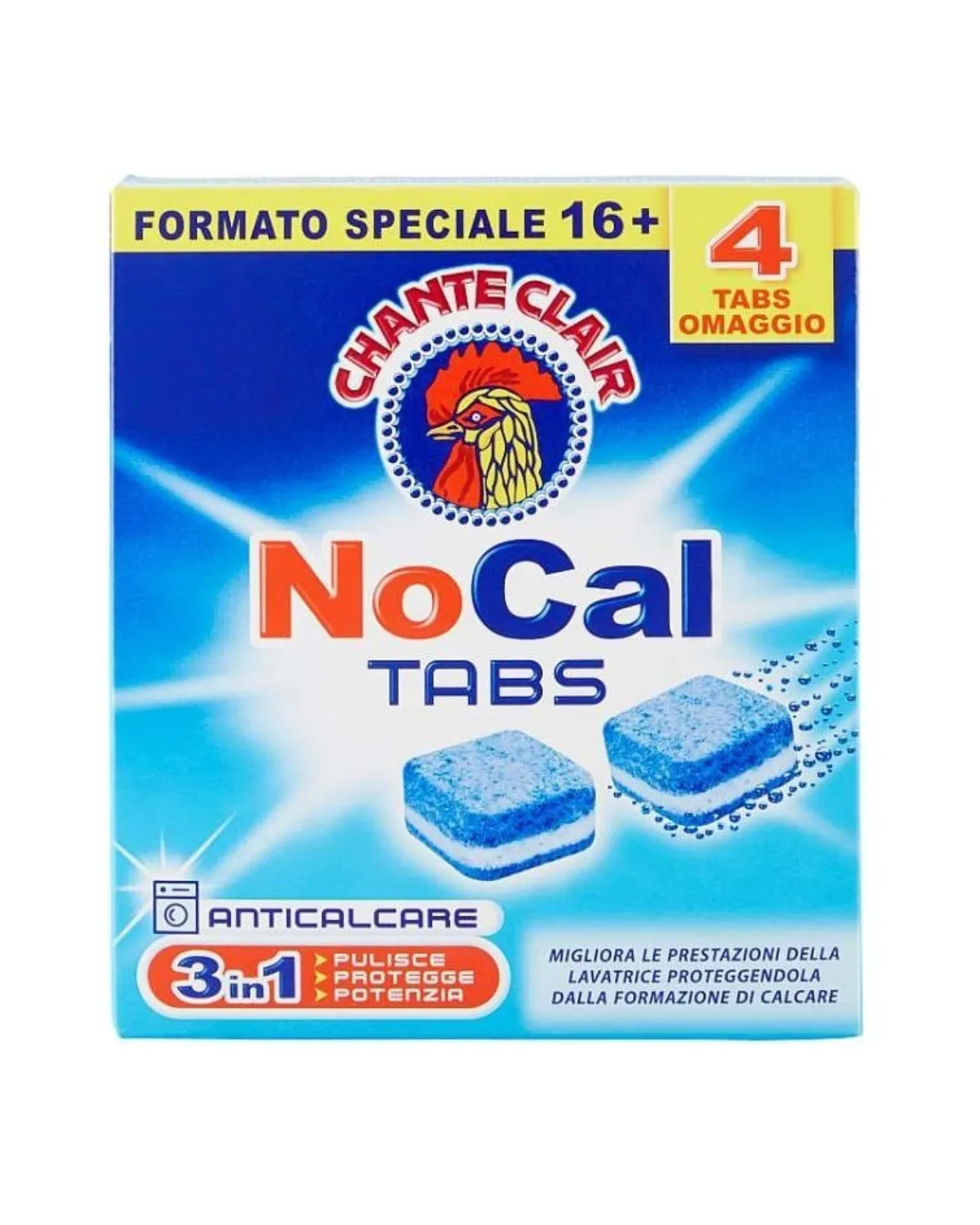 CHANTE CLAIR 3IN1 NOCAL TABLETE PROTIV KAMENCA ZA MAS.PRANJE VESA 20 KOM 