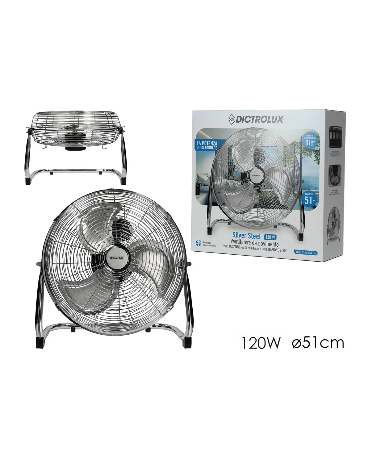 GENERAL TRADE VENTILATOR 120W 51CM 
