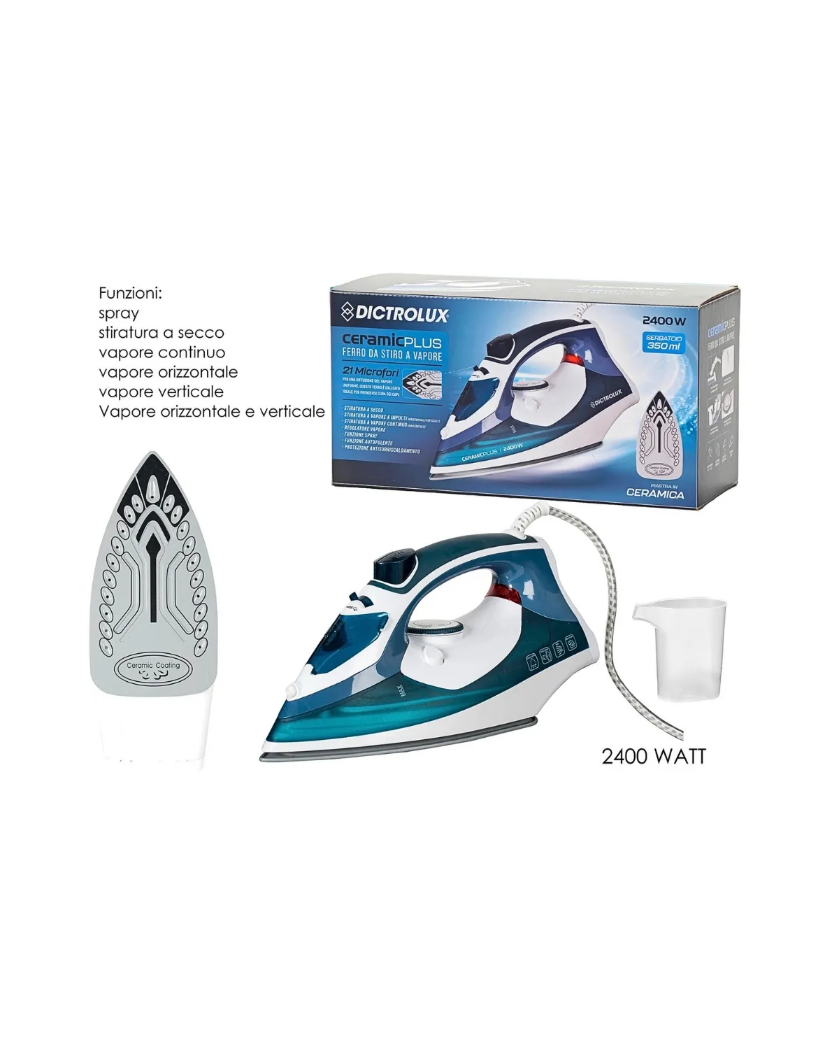 GENERAL TRADE PEGLA KERAMIK PLUS 2400W 