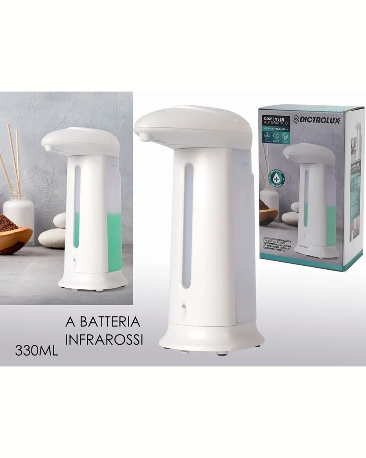 GENERAL TRADE DISPENZER ZA TEČNI SAPUN 300ML 