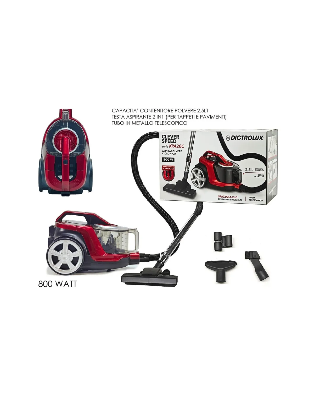 GENERAL TRADE USISIVAČ 800W 