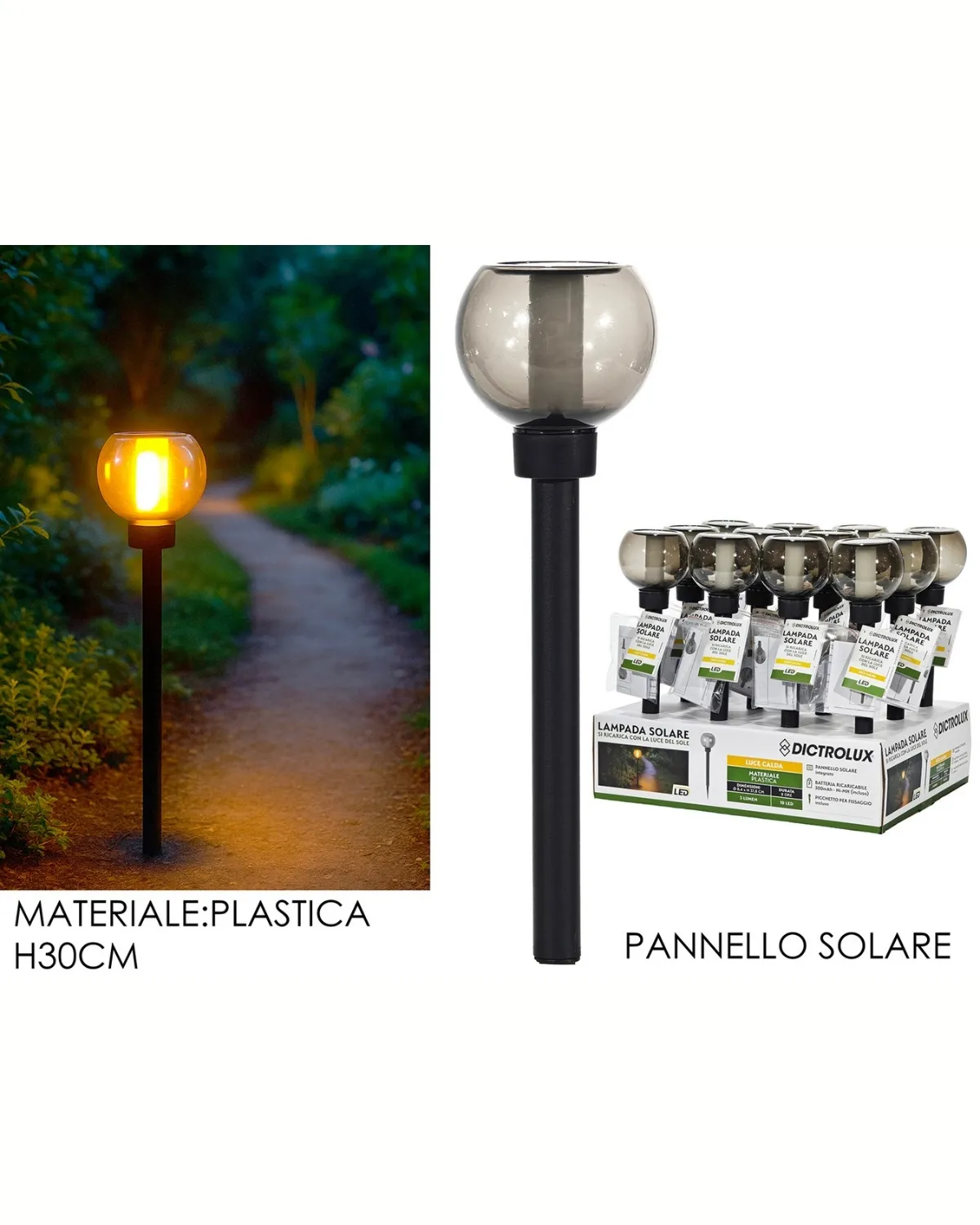 GENERAL TRADE SOLARNA LAMPA DISPLEY 