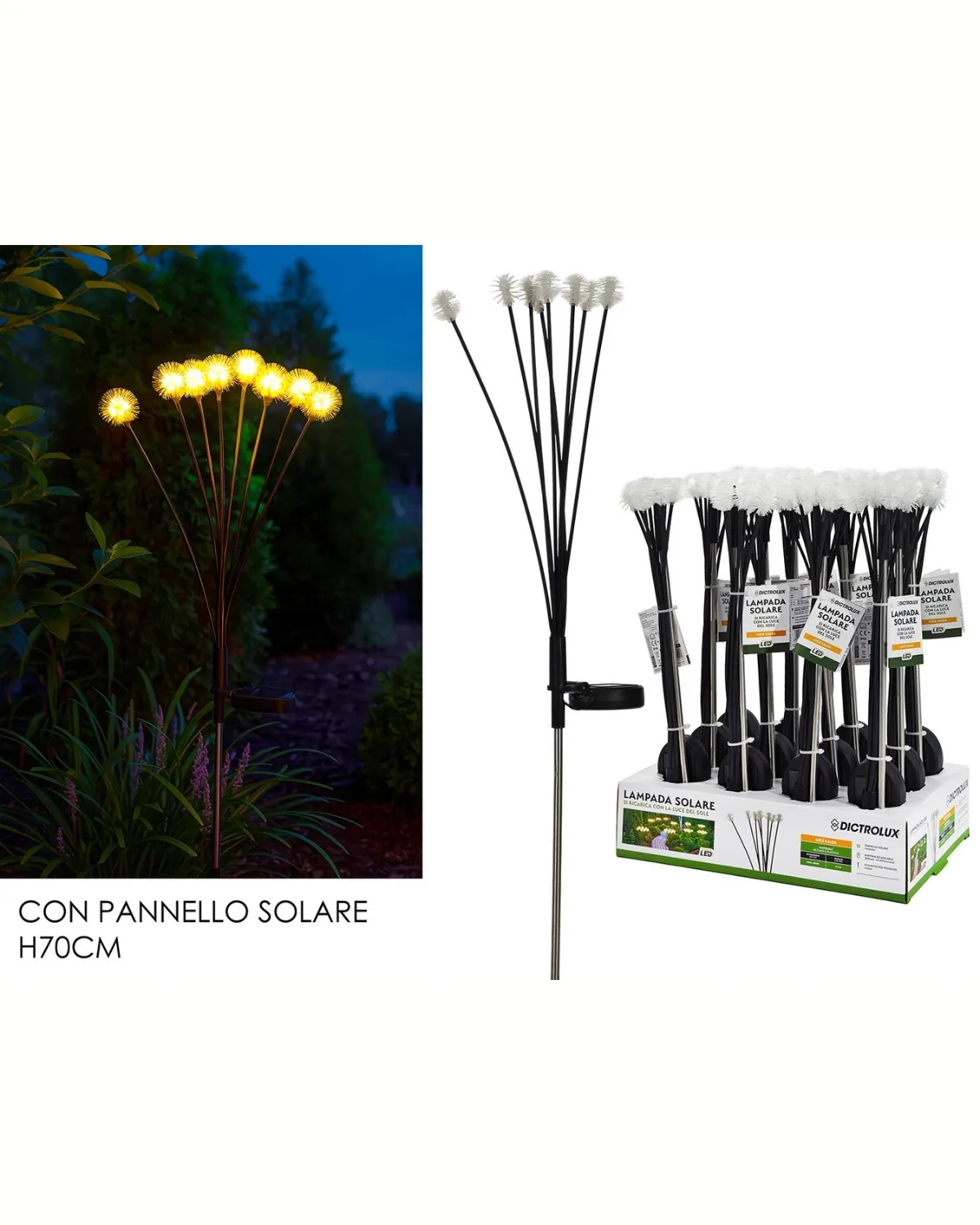 GENERAL TRADE SOLARNA LAMPA SA 8 CVJETOVA 
