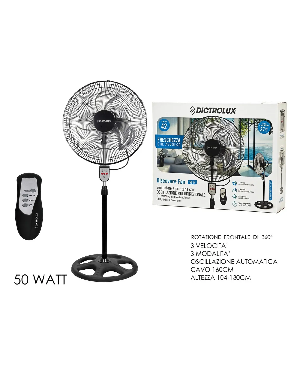 GENERAL TRADE VENTILATOR 50W 