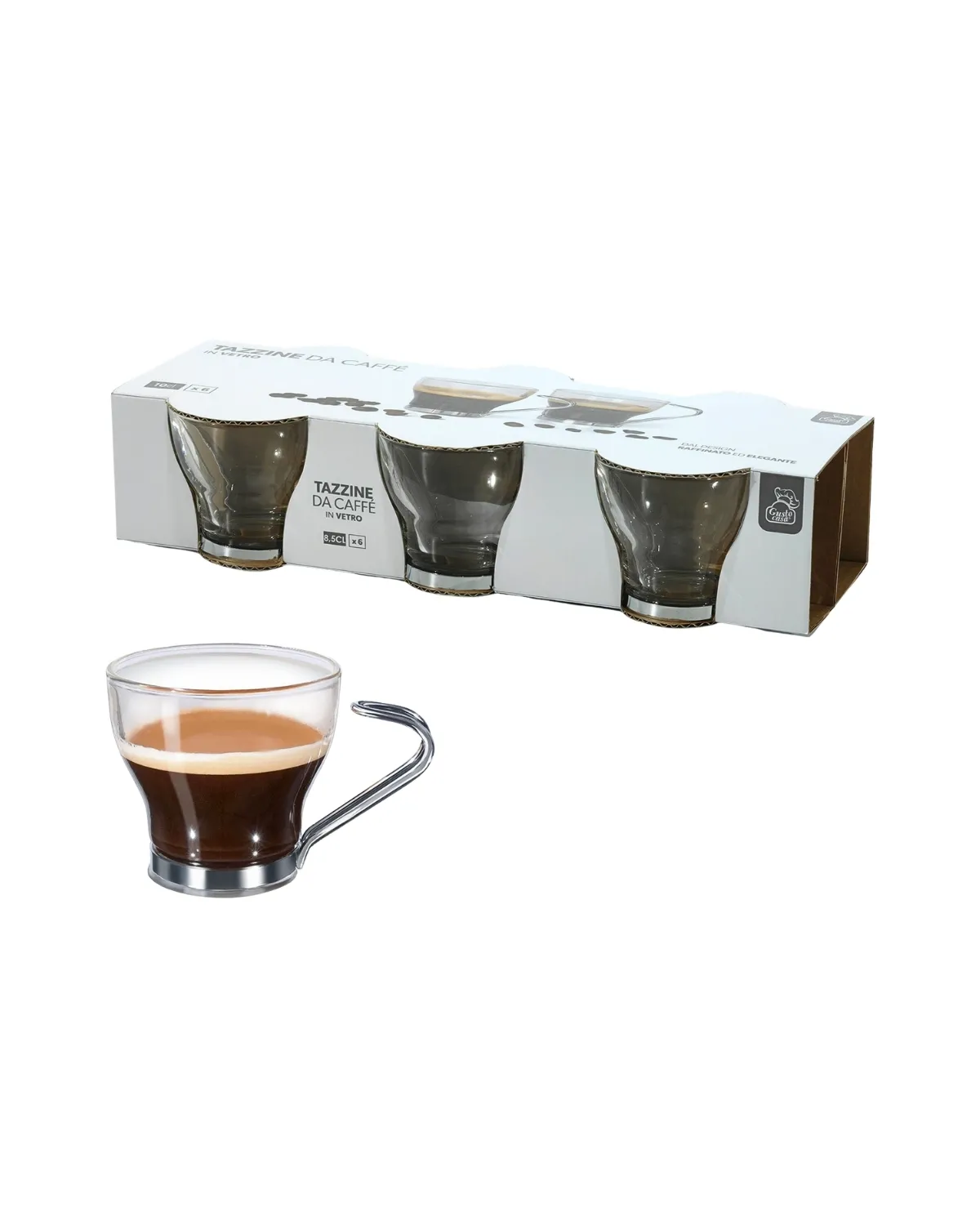 GENERAL TRADE SET ŠOLJICA ZA ESPRESSO 6 KOM 