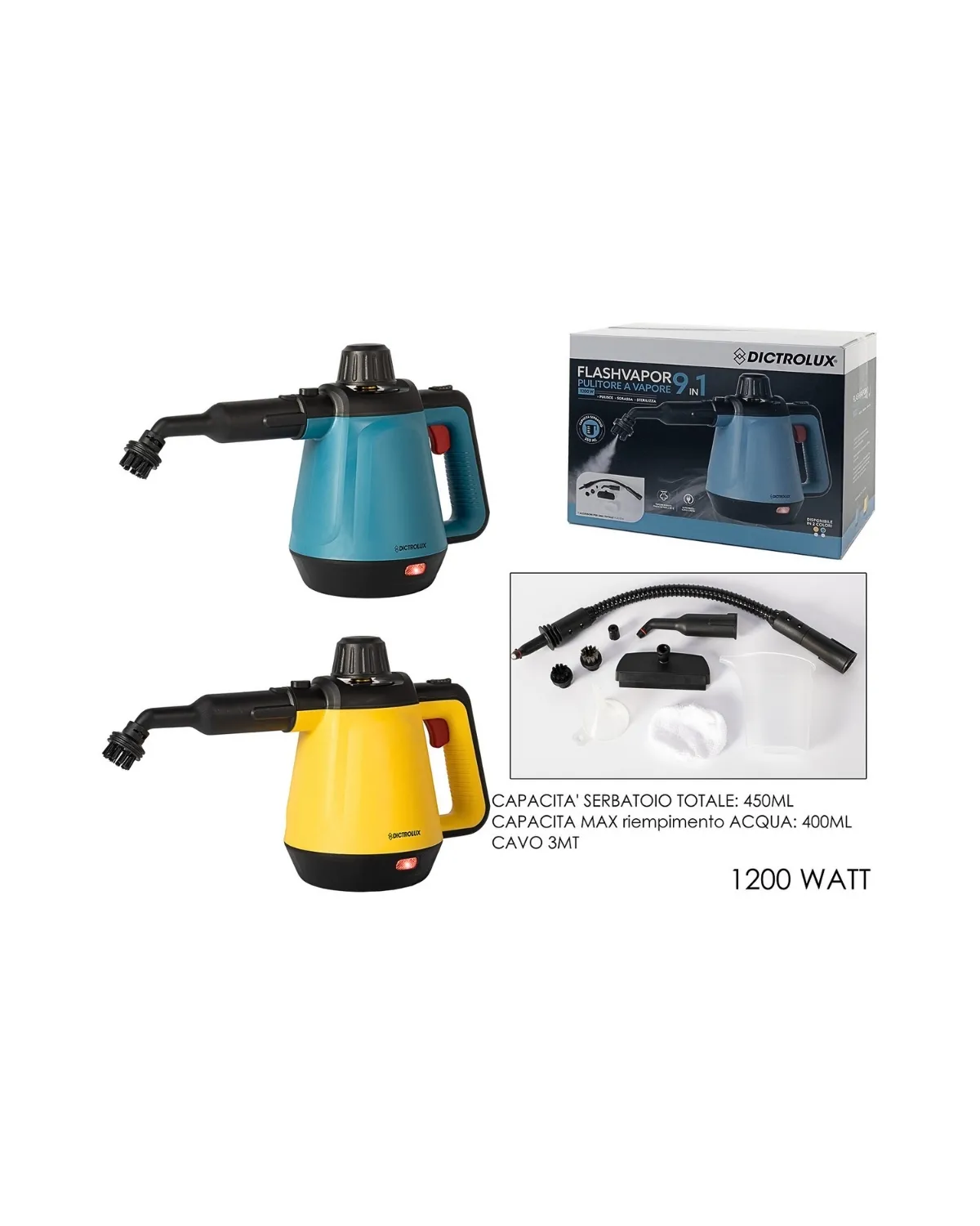 GENERAL TRADE ČISTAČ NA PARU 1200W 
