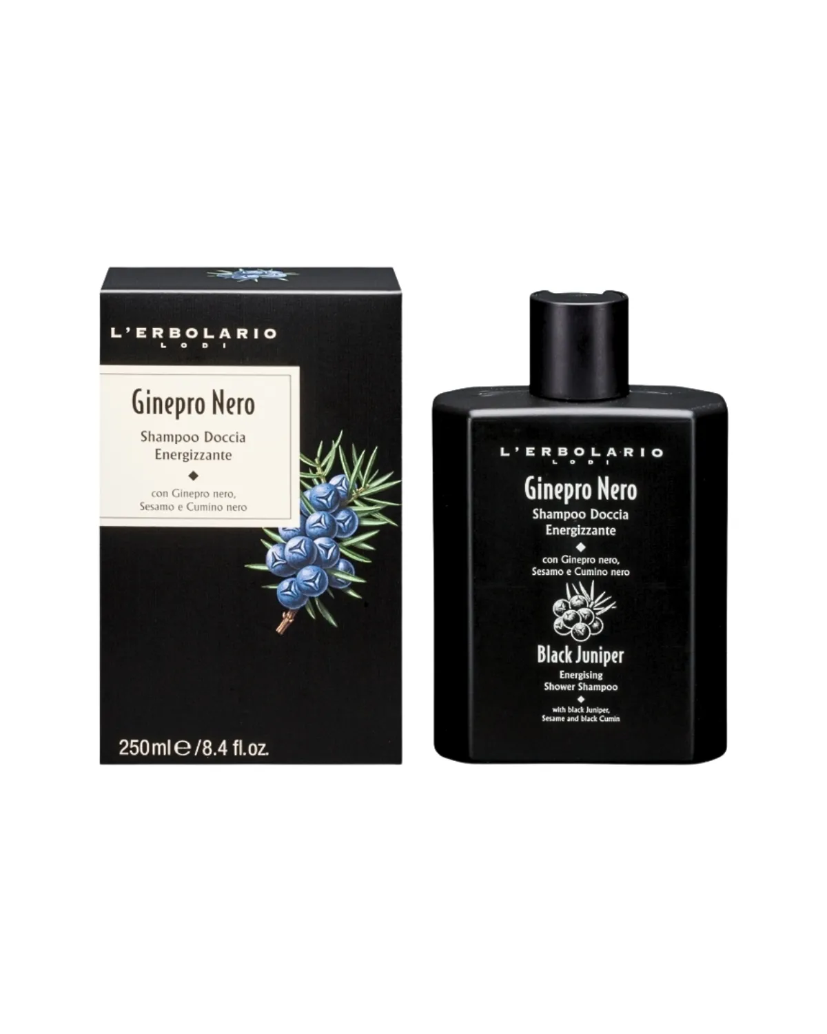 L'ERBOLARIO 2U1 ŠAMPON  - OD CRNE KLEKE 250ML 