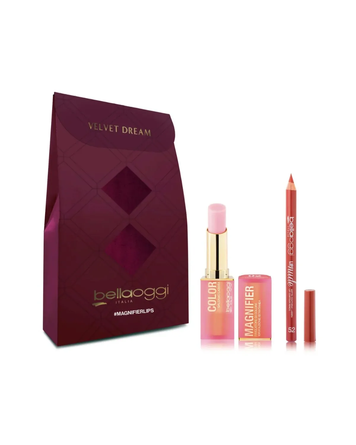 BELLAOGGI SET MINI KIT MAGNIFIER LIPS 