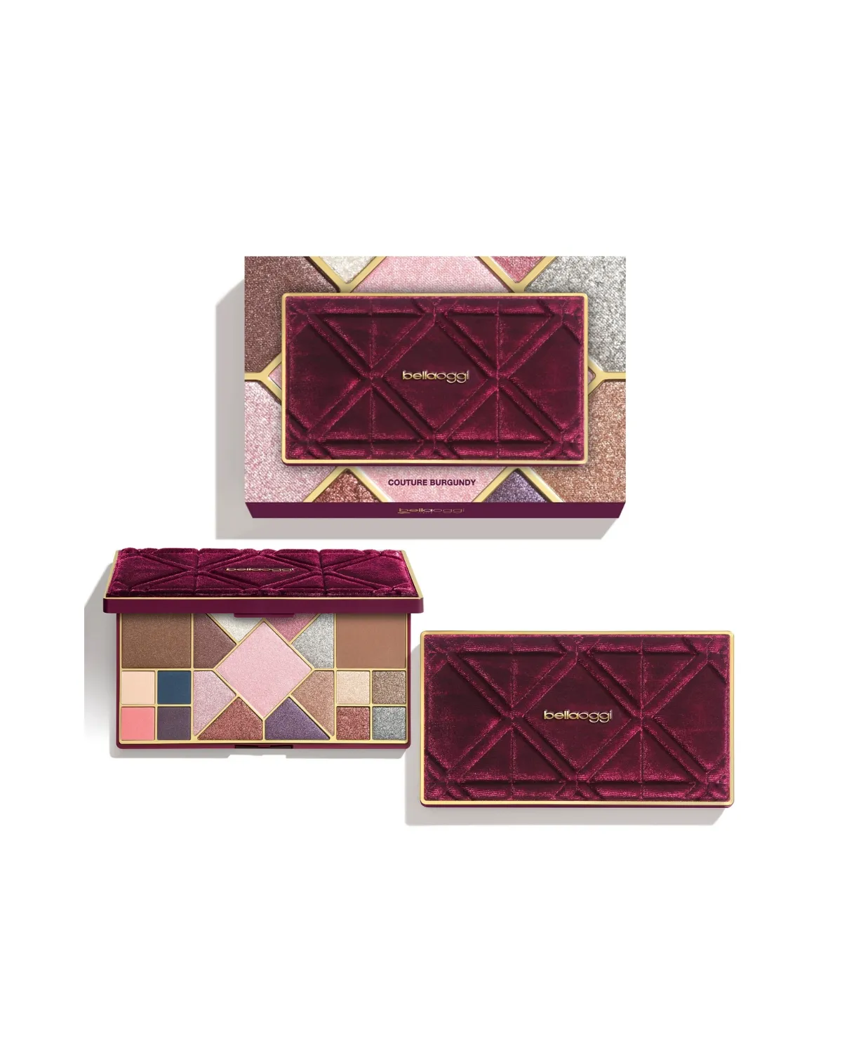 BELLAOGGI SET COFANETTO COUTURE BURGUNDY 