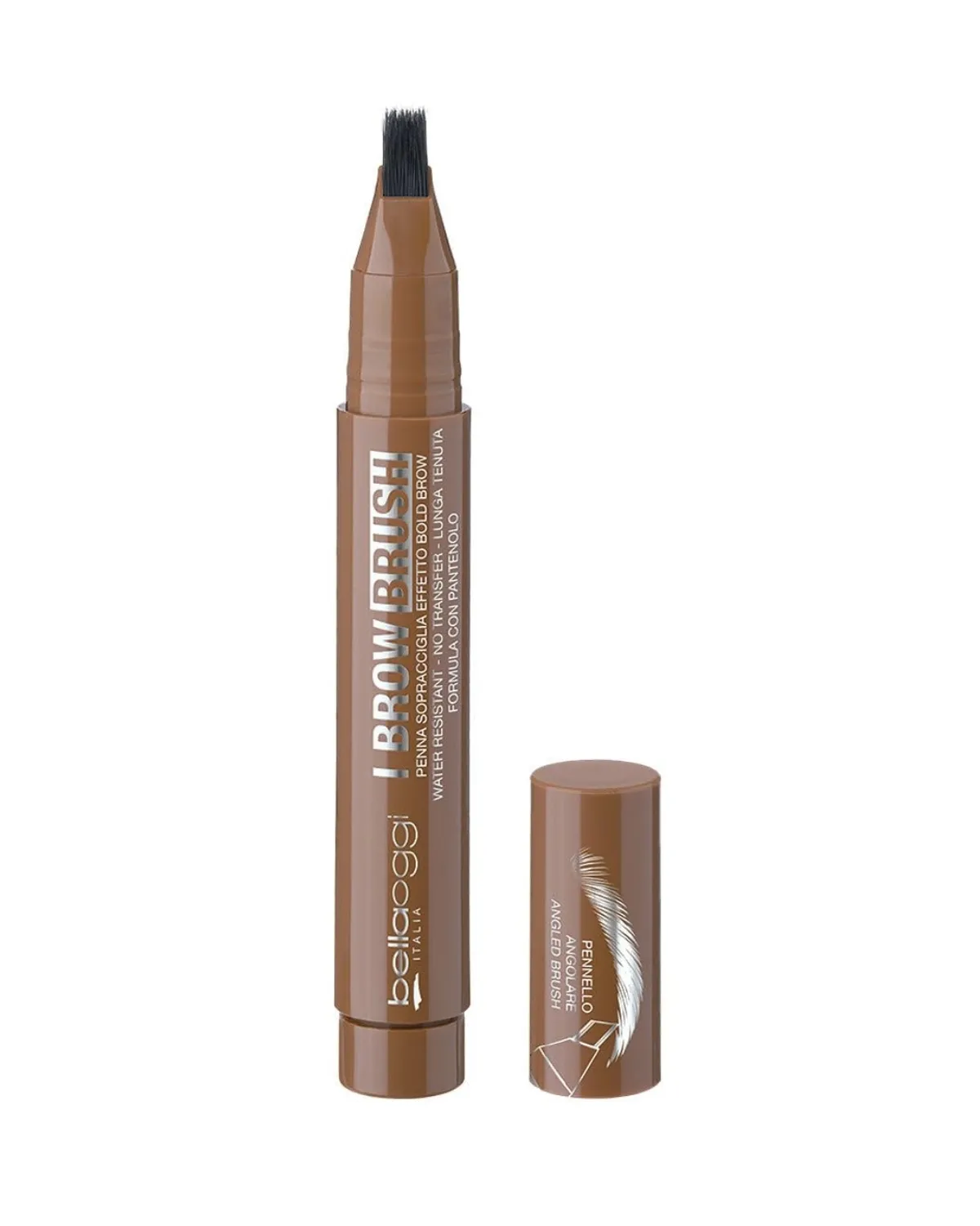 BELLAOGGI OLOVKA ZA OBRVE I BROW BRUSH COOL BROWN 
