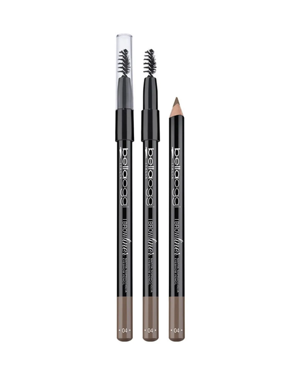 BELLA OLOVKA ZA OBRVE BROW LINER MED BROWN/RED 04
