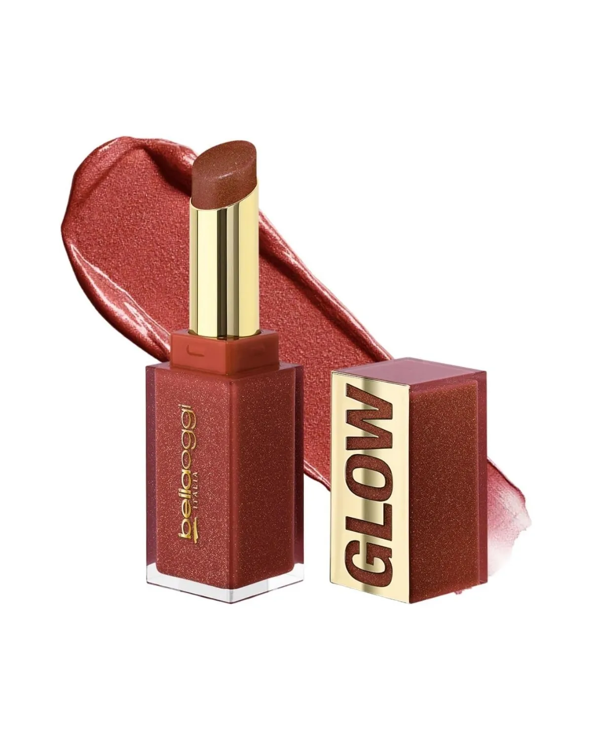 BELLAOGGI SHINE RUŽ ZA USNE GLOW AFFAIR BRONZE BROWN 