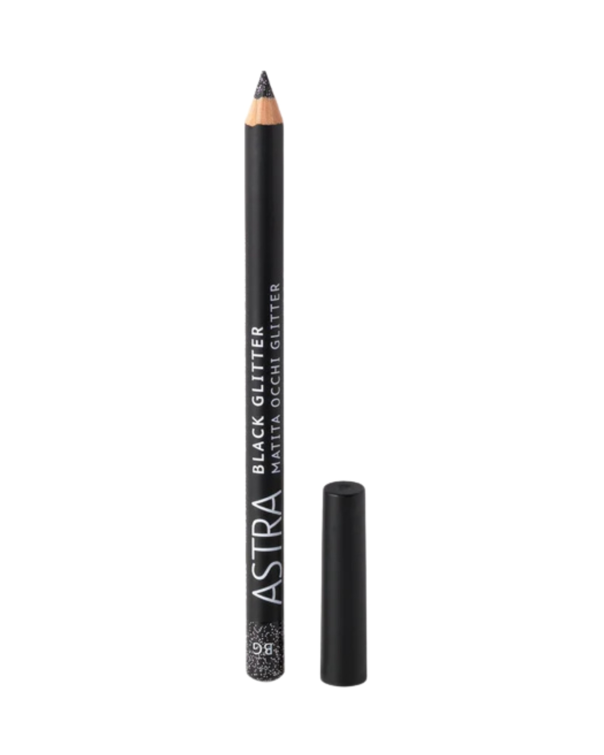 ASTRA OLOVKA ZA OCI GLITTER DEEP BLACK BG | Mil Pop