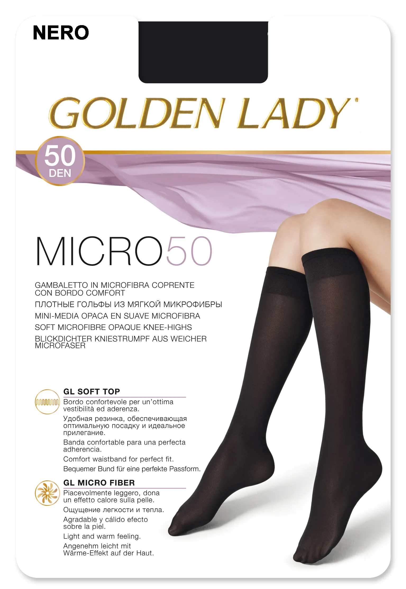 ČARAPE GOLDEN LADY MICRO 50 110K DOKOLJENICE 