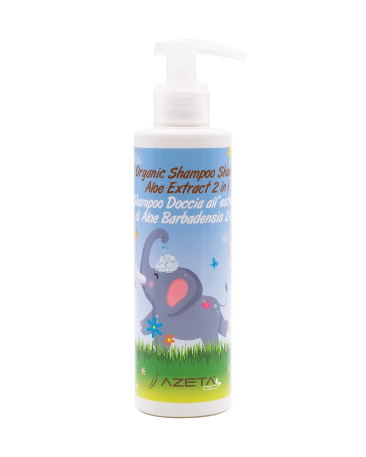AZETA ORGANSKI ŠAMPON ZA LICE I TIJELO ALOE VERA (0M+) 